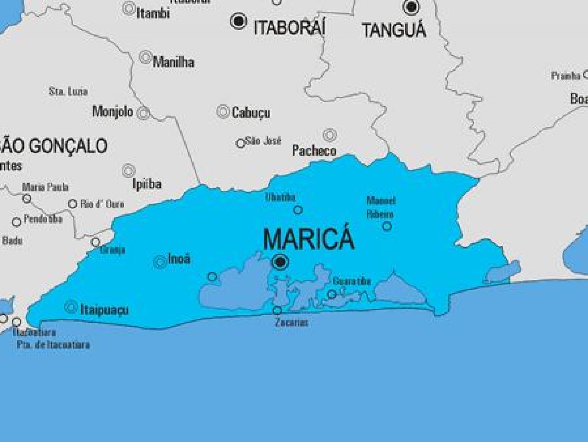 Mapa miejscowości Marika