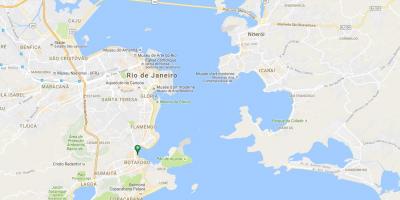 Mapa plaży Botafogo