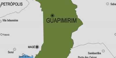 Mapa gminy Гуапимирин