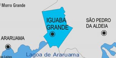 Mapa iguaba Grande gmina