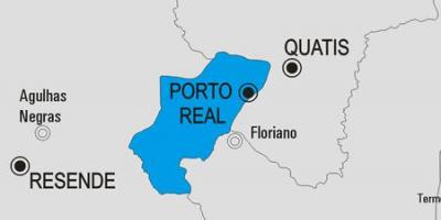 Mapa Porto Real gmina