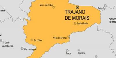 Mapa Trajana gmina-de-Мораис