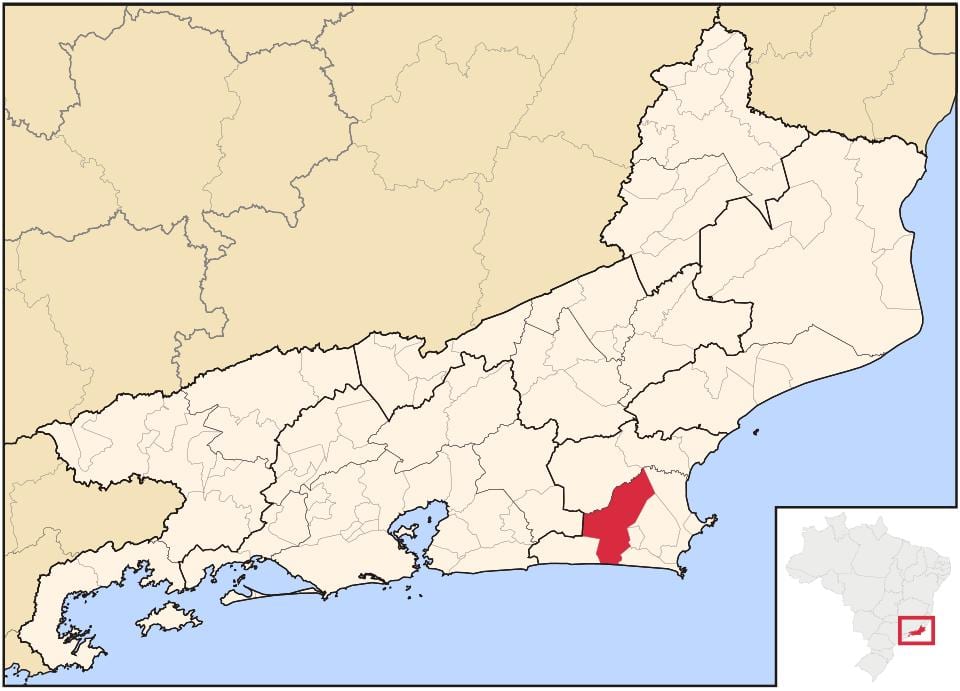Mapa Араруама
