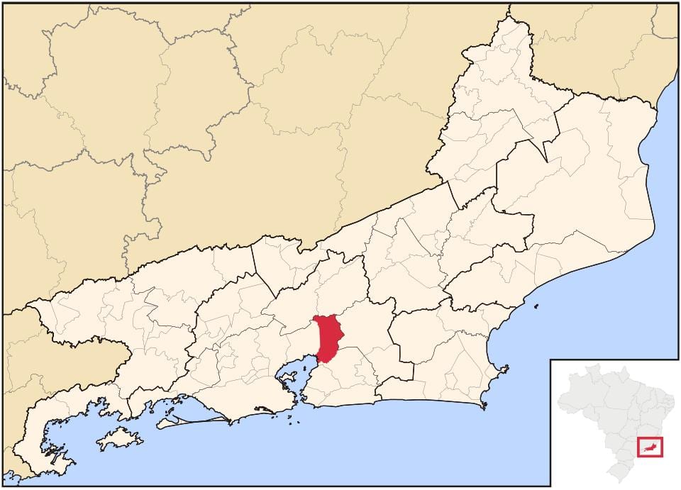 Mapa Гуапимирин