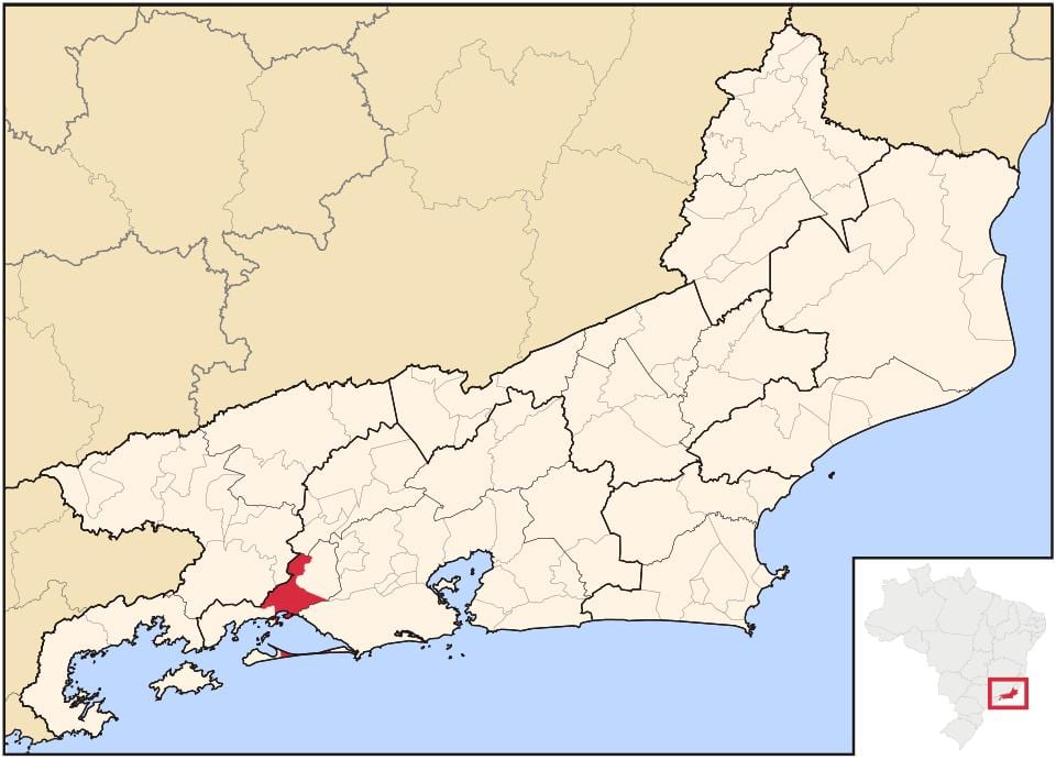 Mapa Итагуаи