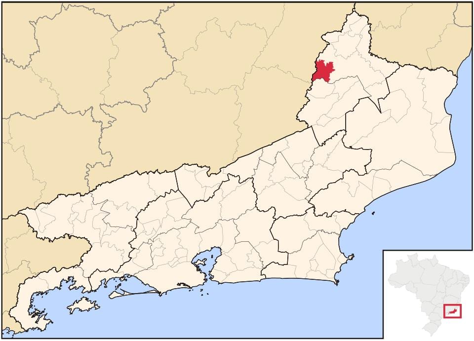 Mapa Лажи robić Муриаэ
