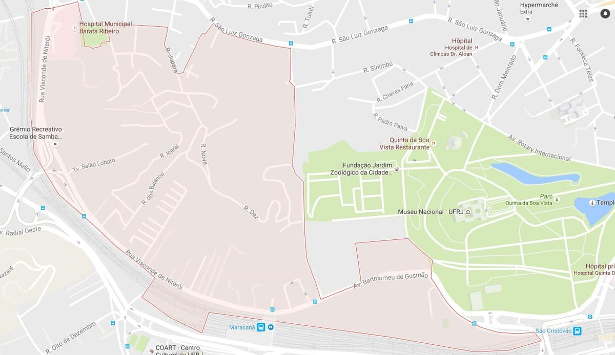 Mapa Мангейра