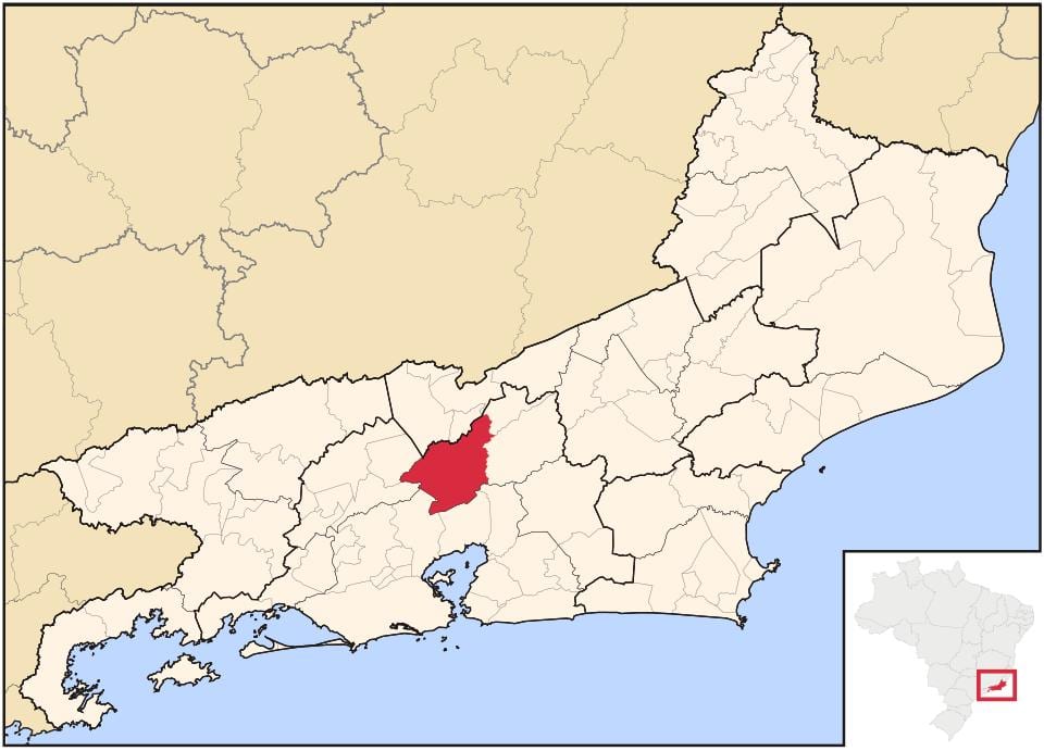 Mapa Петрополиса
