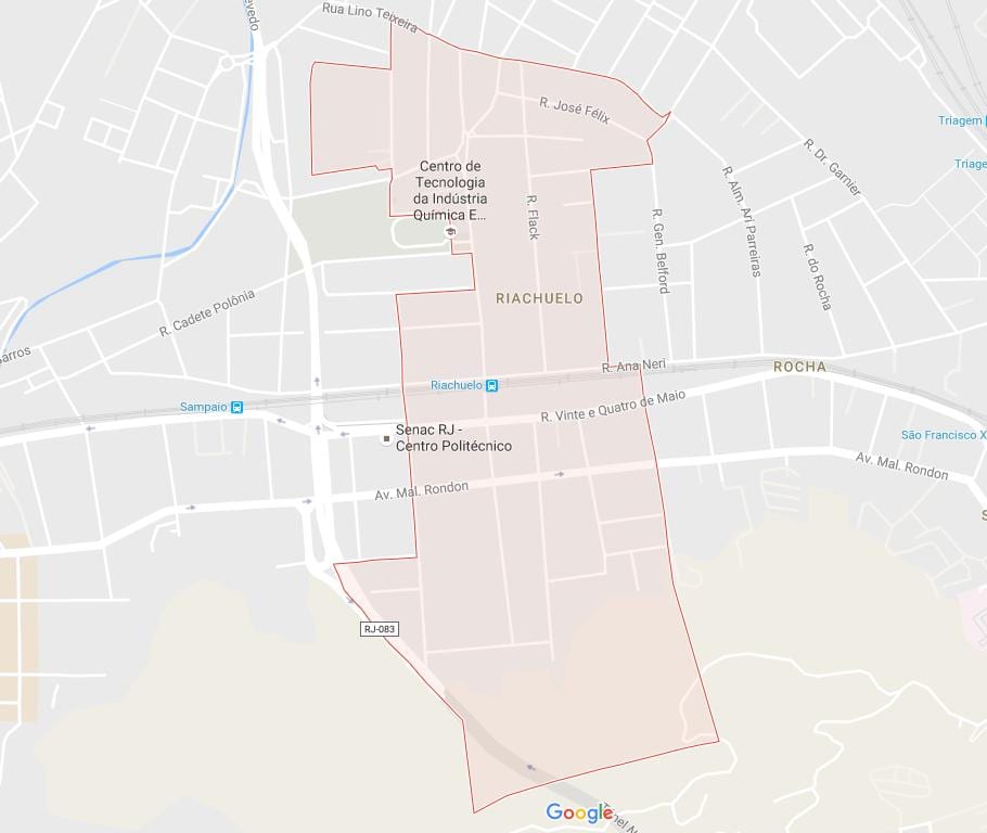 Mapa Риачуэло