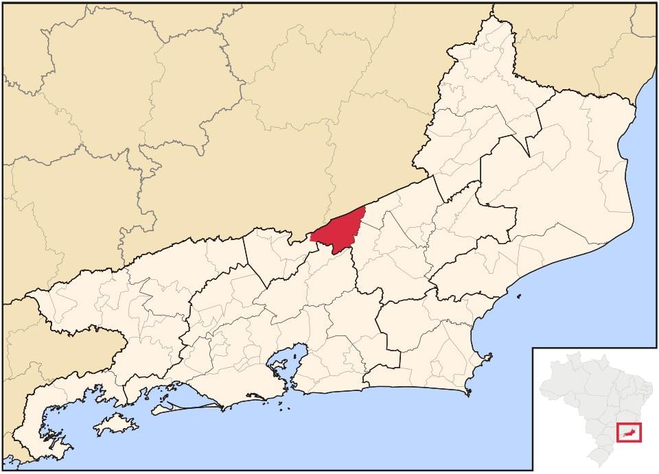 Mapa Сапукая