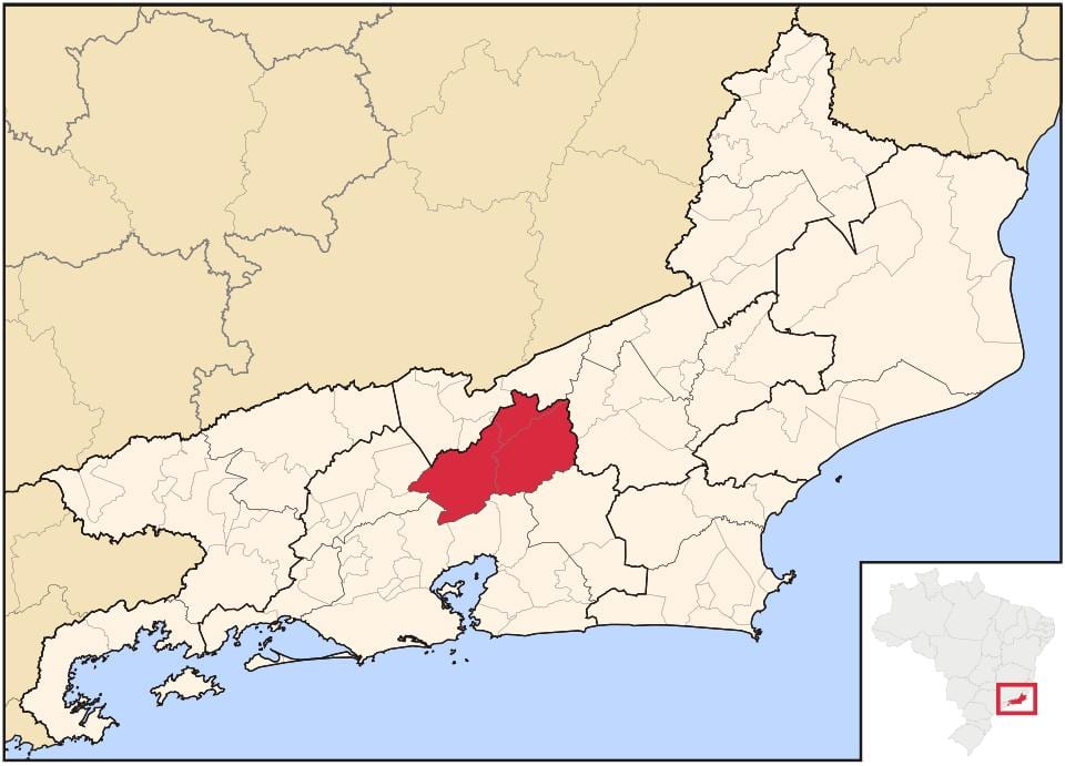 Mapa Серрана