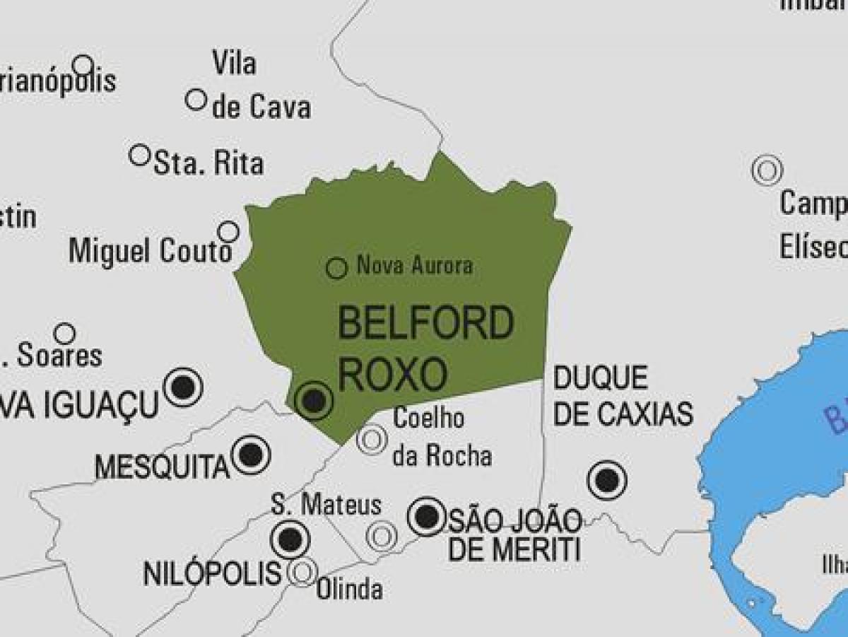 Mapa Belford-Roshu gmina