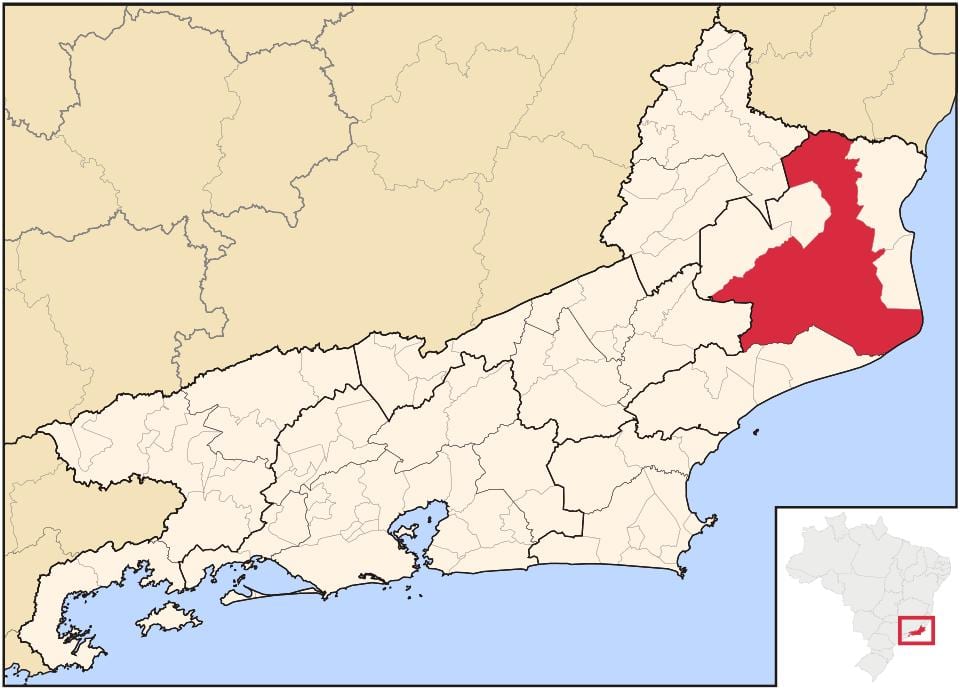 Mapa campos dos гойтаказис