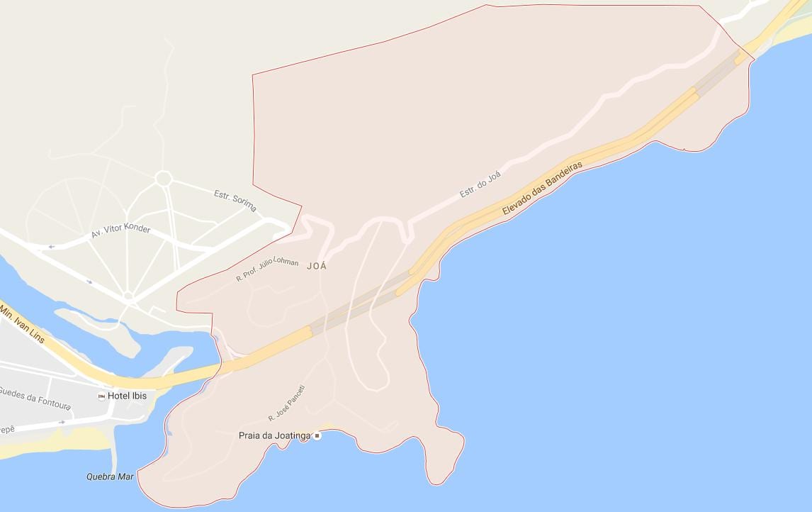 Mapa Joá
