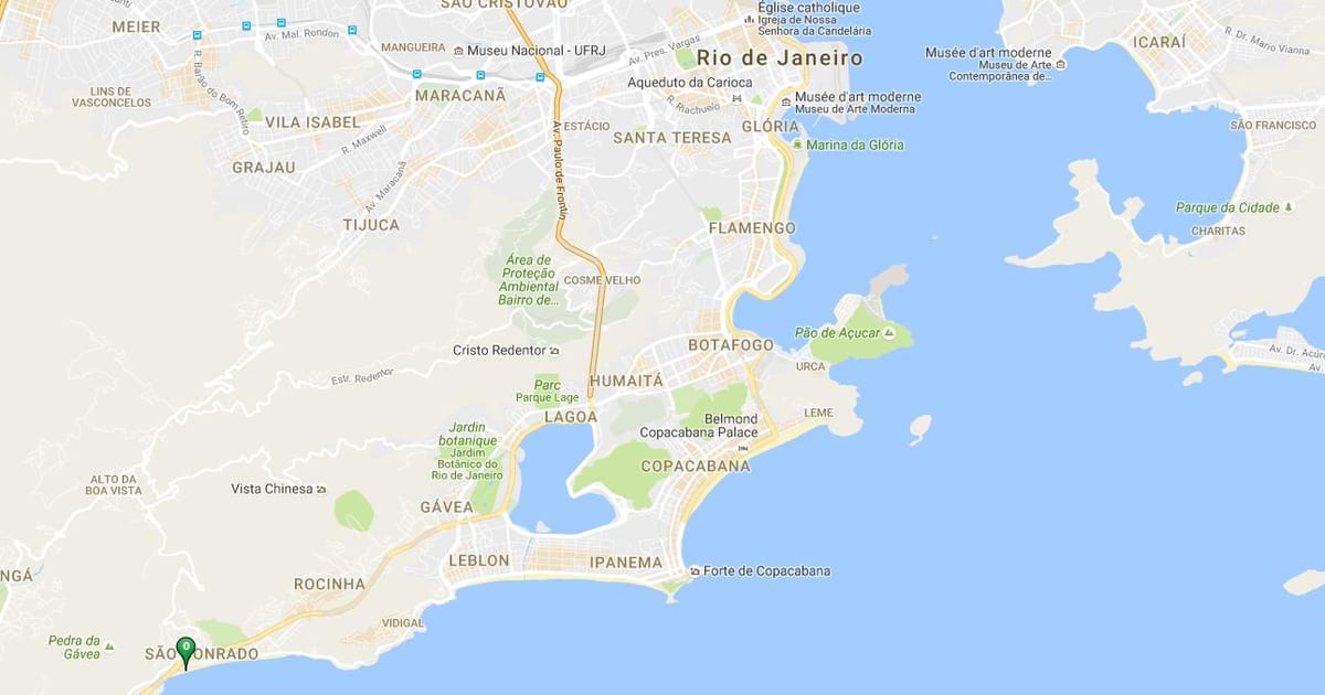 Mapa plaży Пепино