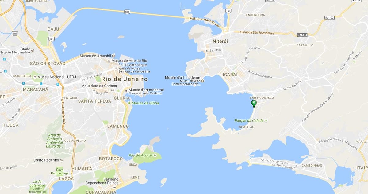Mapa plaży Charitas