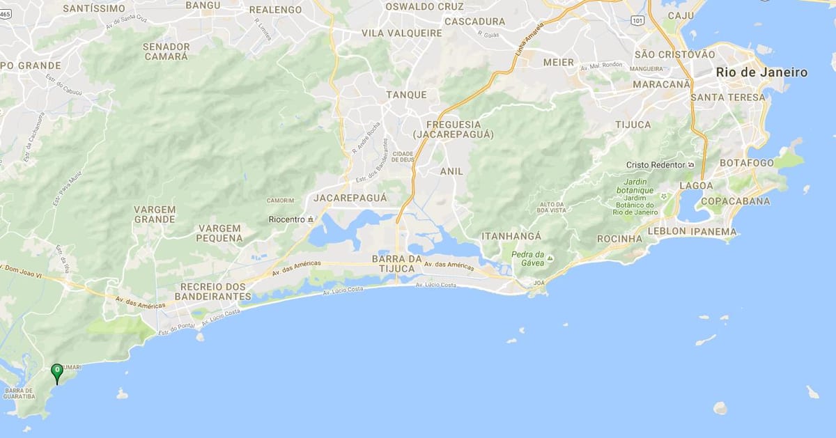Mapa plaży Inferno