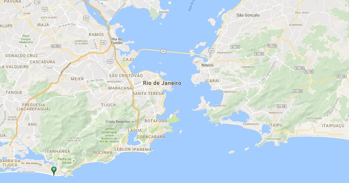 Mapa plaży Pepe