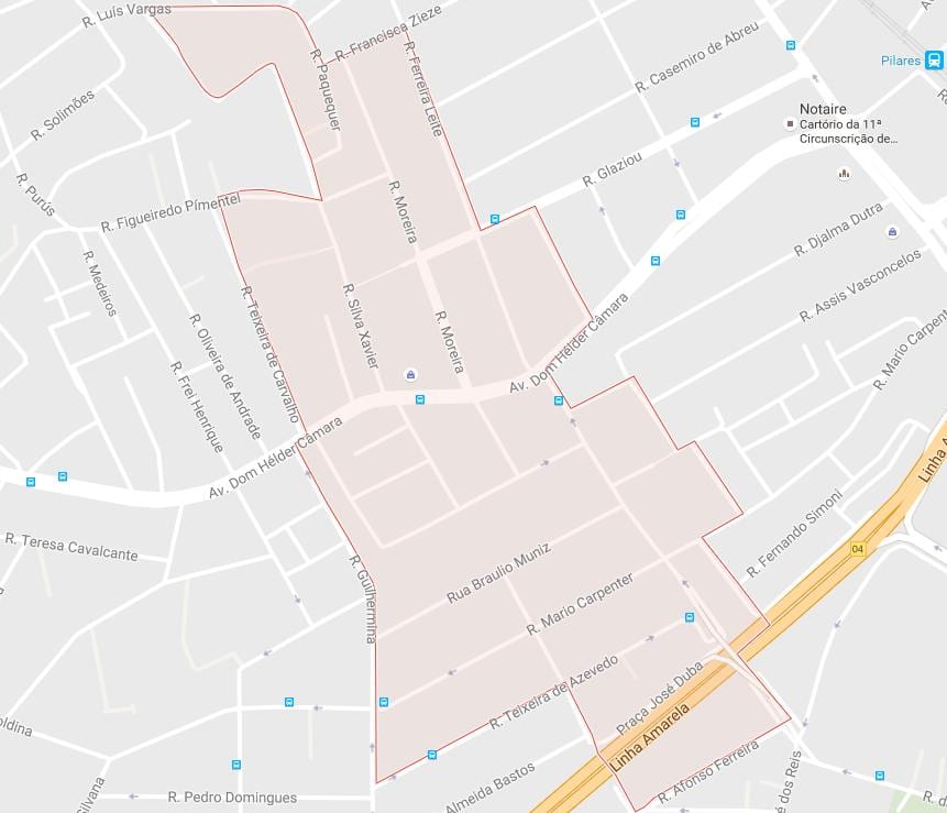 Mapa profil abolição