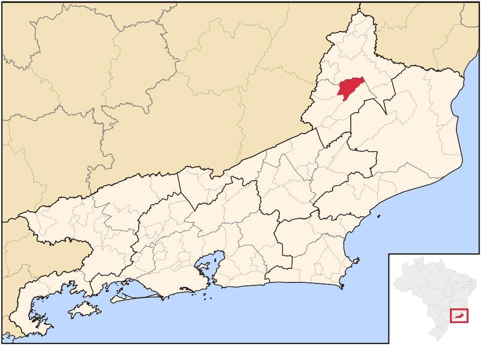 Mapa San José de Ubá