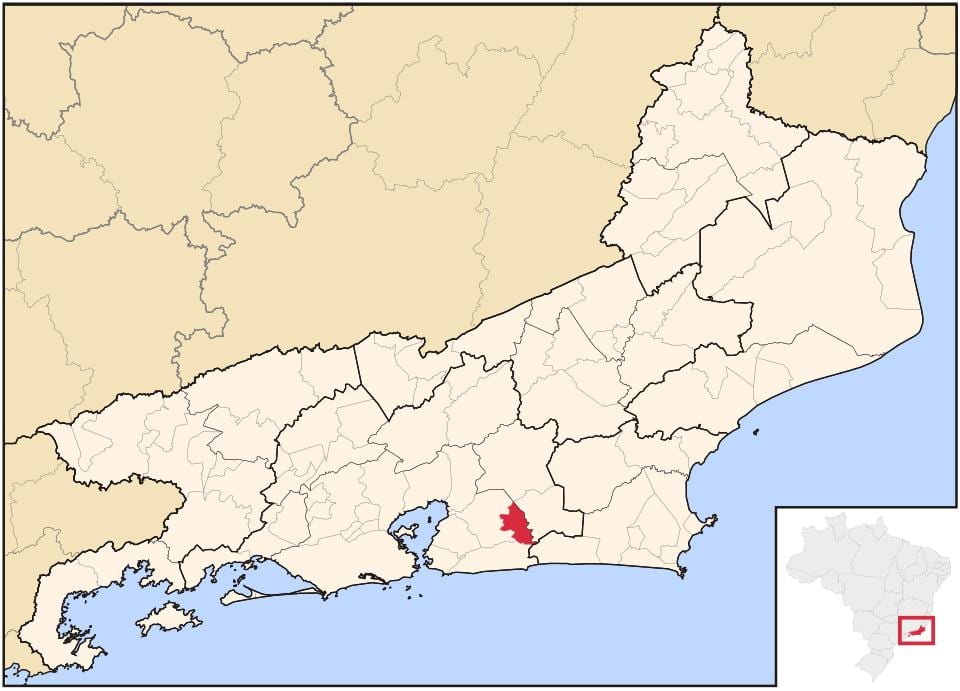 Mapa Tanguá