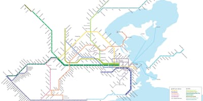 Mapa łodzi Rio de Janeiro