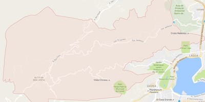 Mapa Alto da boa Vista