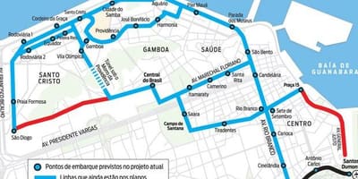 Mapa ВЛТ Carioca
