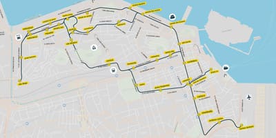 Mapa ВЛТ Carioca Rio de Janeiro