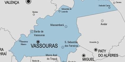Mapa Варре-Cy gmina