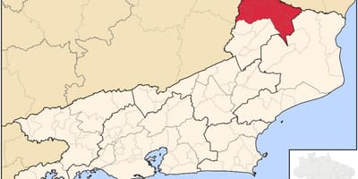 Mapa Итаперуна