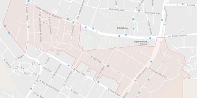 Mapa Кампинью