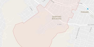 Mapa Квинтино Bocaiúva