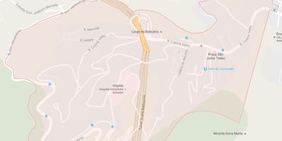 Mapa Косне Velho