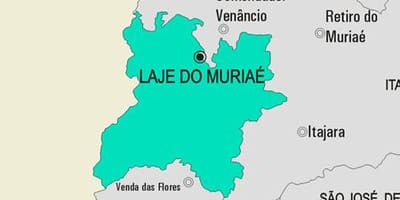 Mapa Лажи robić gmina Муриаэ