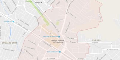 Mapa Мадурейра