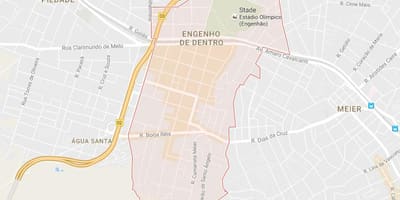 Mapa Энгенью de Lasciato