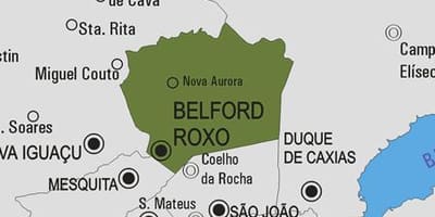 Mapa Belford-Roshu gmina