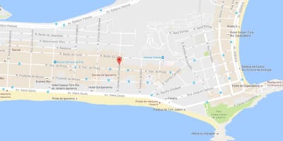 Mapa gay-dzielnica Rio de Janeiro