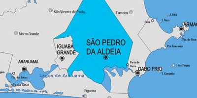 Mapa San Pedro-tak-Алдея gmina