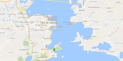 Mapa plaży Вермелья