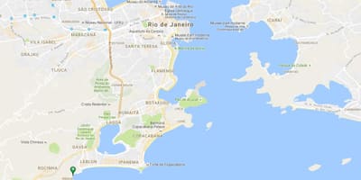 Mapa plaży Видигал