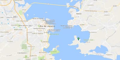 Mapa plaży Cáis