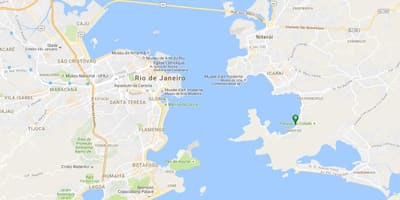 Mapa plaży Preventório