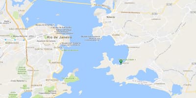 Mapa plaży Samanguaia
