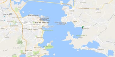 Mapa plaży San Francisco