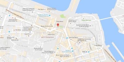 Mapa Práça Мауа