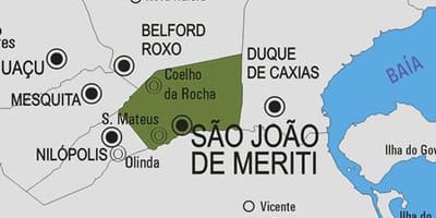 Mapa San Juan de Мерити gmina